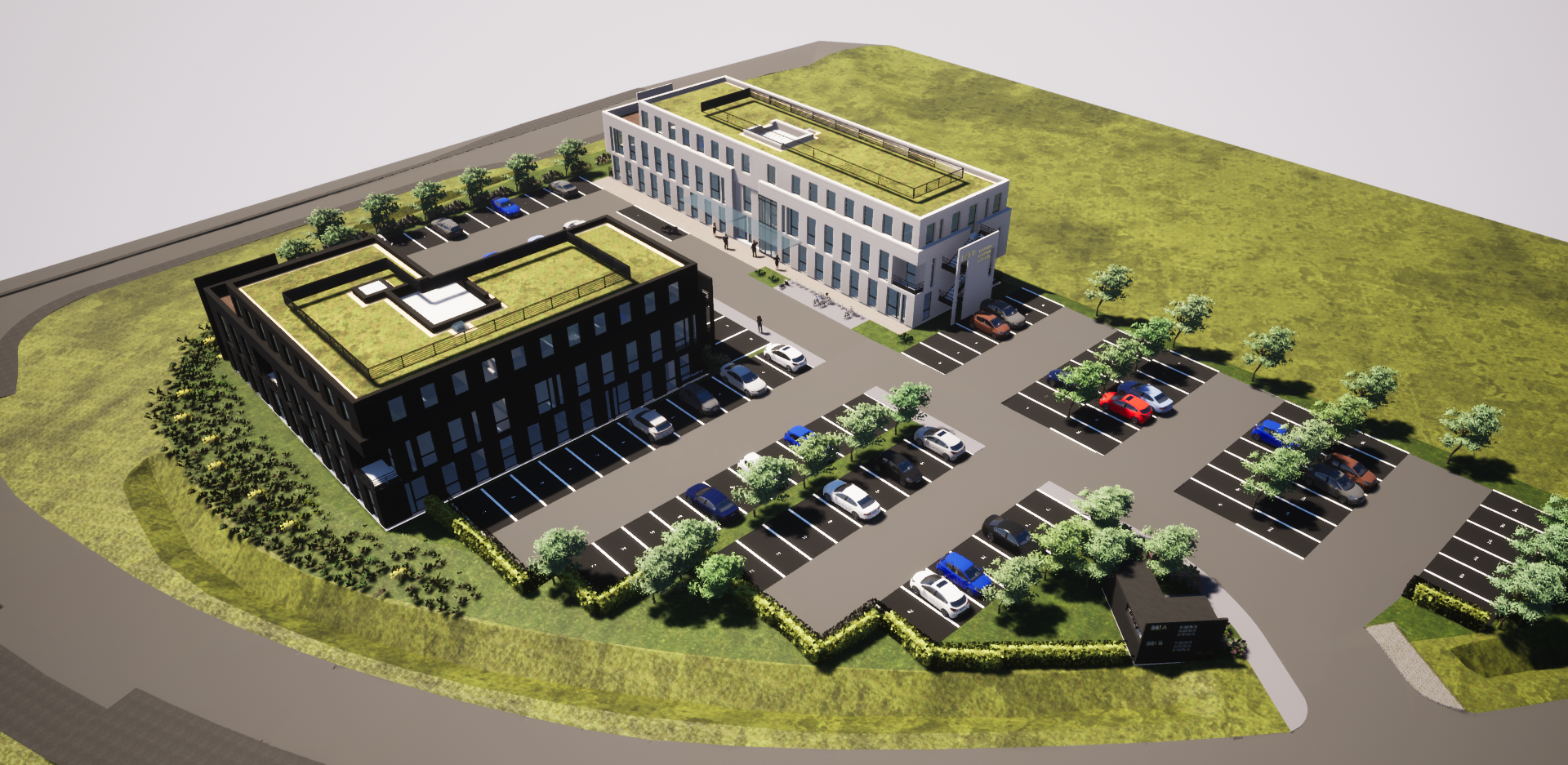 L’Oréa – programme d’immobilier tertiaire à Brabois-Forestière